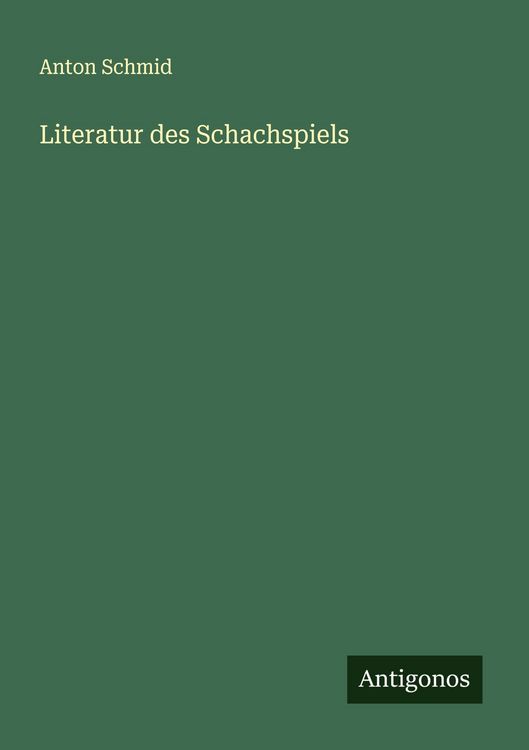 Produktbild: Literatur des Schachspiels
