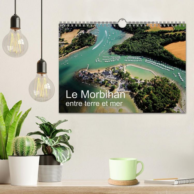 Produktbild: Le Morbihan entre terre et mer (Calendrier mural 2026 DIN A4 vertical), CALVENDO calendrier mensuel