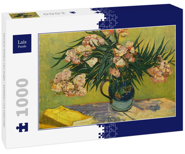 Produktbild: Lais Puzzle Vincent Willem van Gogh - Stilleben mit Oleander 1000 Teile