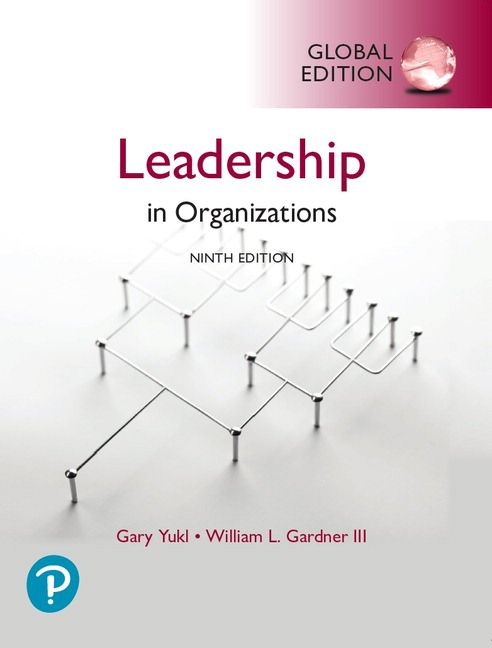 Produktbild: Leadership in Organizations, Global Edition