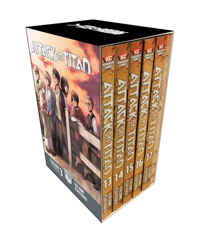 Produktbild: Attack on Titan Season 3 Part 1 Manga Box Set