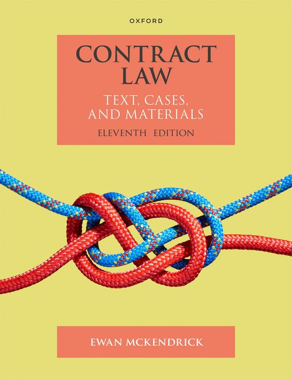 Produktbild: Contract Law