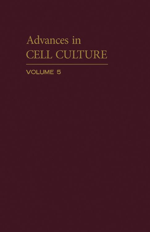 Produktbild: Advances in Cell Culture