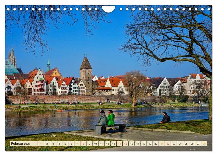 Produktbild: B&uuml;hne frei f&uuml;r Ulm an der Donau (Wandkalender 2026 DIN A4 quer), CALVENDO Monatskalender