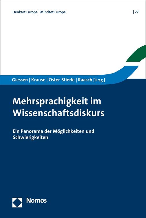 Produktbild: Mehrsprachigkeit im Wissenschaftsdiskurs