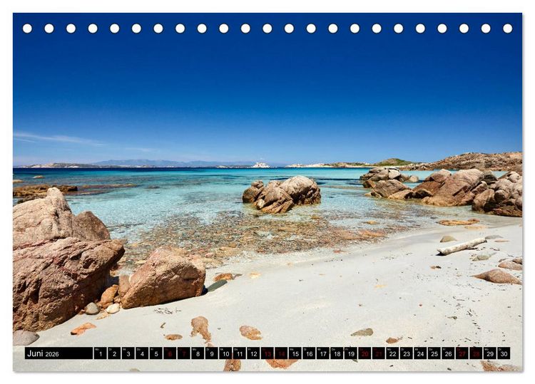 Produktbild: Sardinien - Der Norden (Tischkalender 2026 DIN A5 quer), CALVENDO Monatskalender