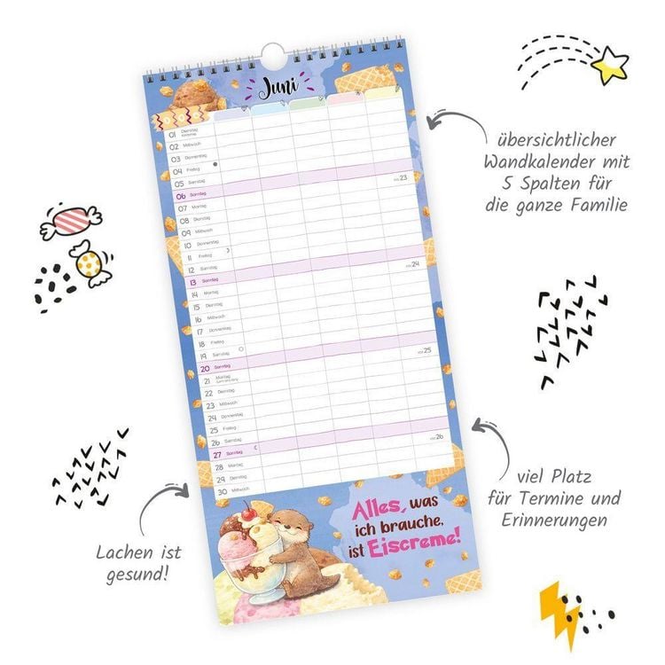 Produktbild: TR&Ouml;TSCH - Familienkalender Spruchreif 2027
