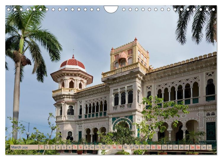 Produktbild: CUBA CARIBBEAN DREAM DESTINATION (Wall Calendar 2026 DIN A4 landscape), CALVENDO 12 Month Wall Calendar