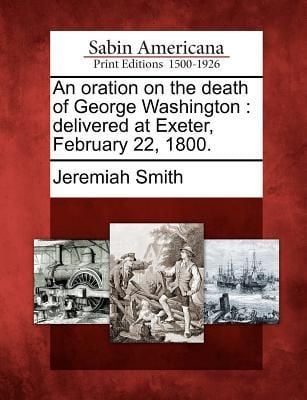 Produktbild: An Oration on the Death of George Washington