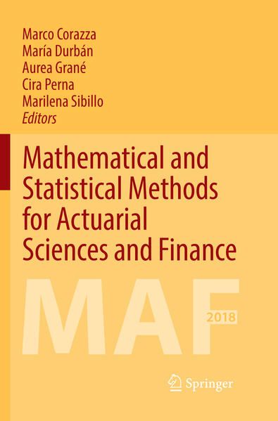Produktbild: Mathematical and Statistical Methods for Actuarial Sciences and Finance