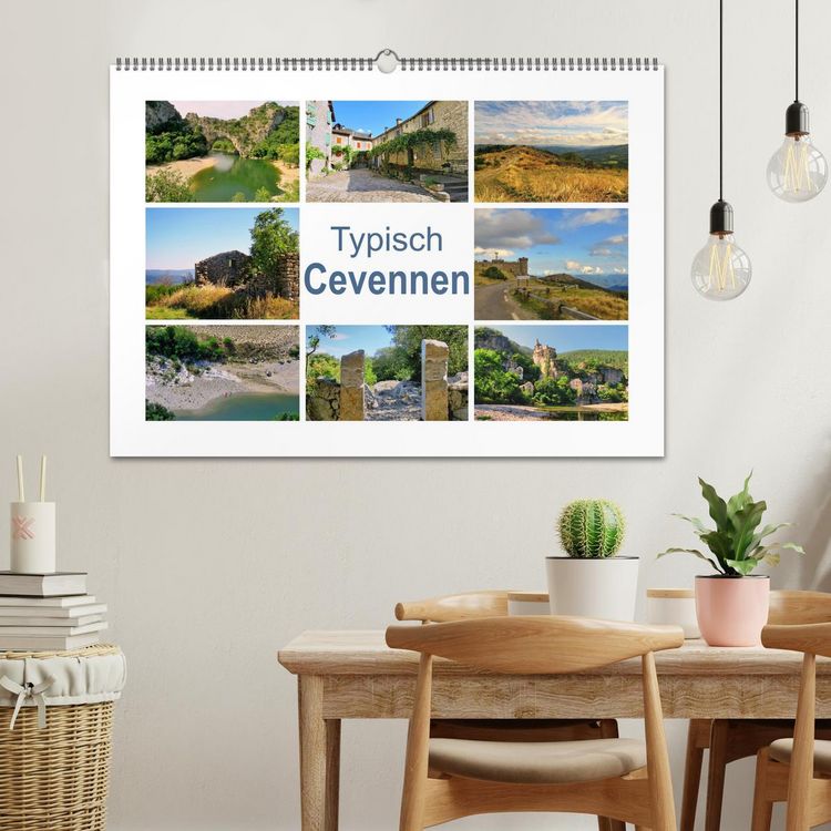 Produktbild: Typisch Cevennen (Wandkalender 2026 DIN A2 quer), CALVENDO Monatskalender