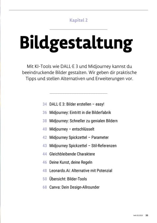 ChatGPT Einstieg KI Bilder