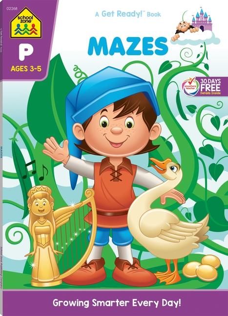 Produktbild: School Zone Mazes Workbook