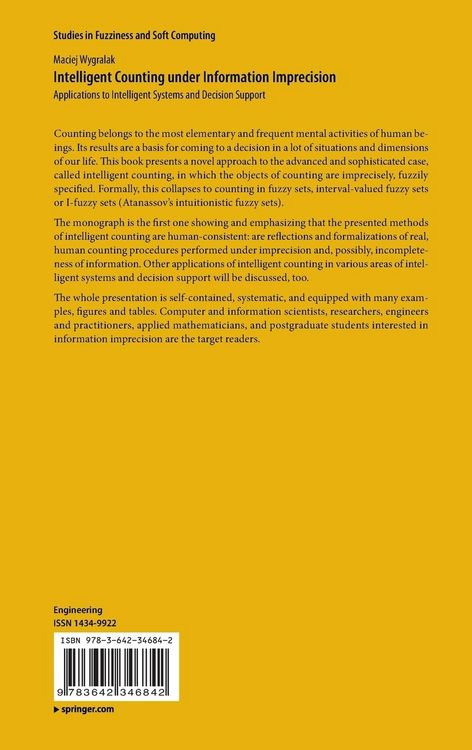 Produktbild: Intelligent Counting Under Information Imprecision