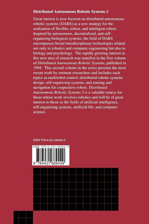 Produktbild: Distributed Autonomous Robotic Systems 2