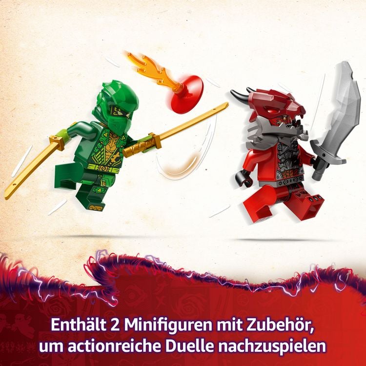 Produktbild: LEGO NINJAGO Lloyds Actionflitzer - Auto Spielzeug mit Minifiguren 71828