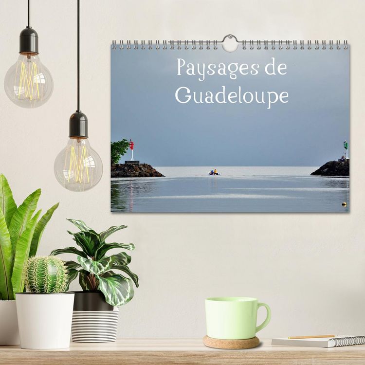 Produktbild: Paysages de Guadeloupe (Calendrier mural 2026 DIN A4 vertical), CALVENDO calendrier mensuel