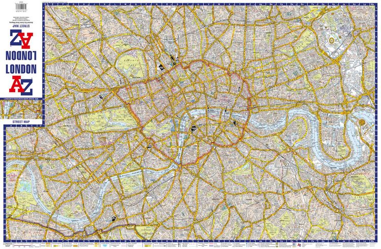 Produktbild: London A-Z Map