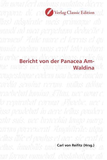 Produktbild: Bericht von der Panacea Am-Waldina