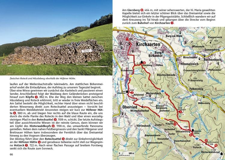 Produktbild: ROTHER Wanderf&uuml;hrer Schwarzwald S&uuml;d: zwischen Freiburg und Basel. 60 Touren