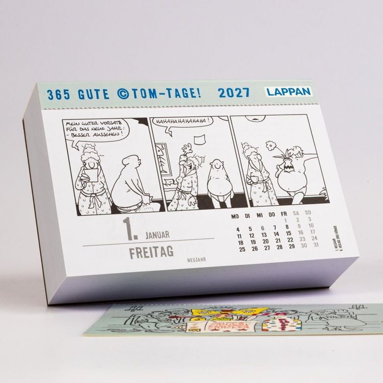 Produktbild: 365 GUTE &copy;TOM-TAGE! 2027: Tageskalender