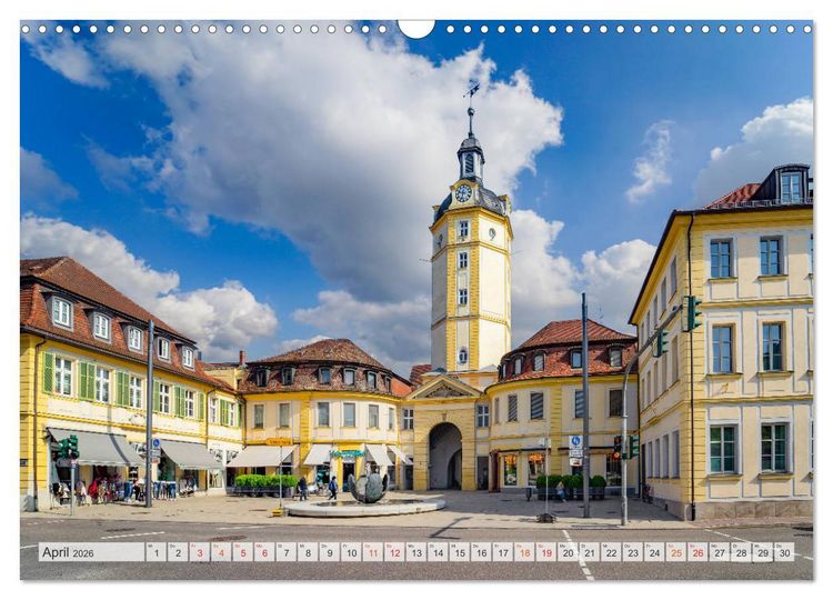 Produktbild: Ansbach Impressionen (Wandkalender 2026 DIN A3 quer), CALVENDO Monatskalender