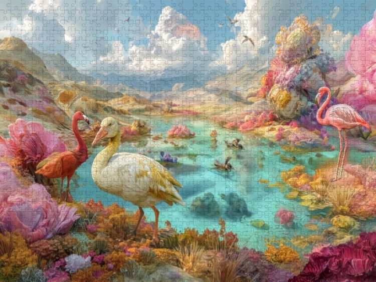 Produktbild: CALVENDO Puzzle Seltsame Tiere | 1000 Teile Lege-Gr&ouml;&szlig;e 64x48cm Foto-Puzzle f&uuml;r gl&uuml;ckliche Stunden