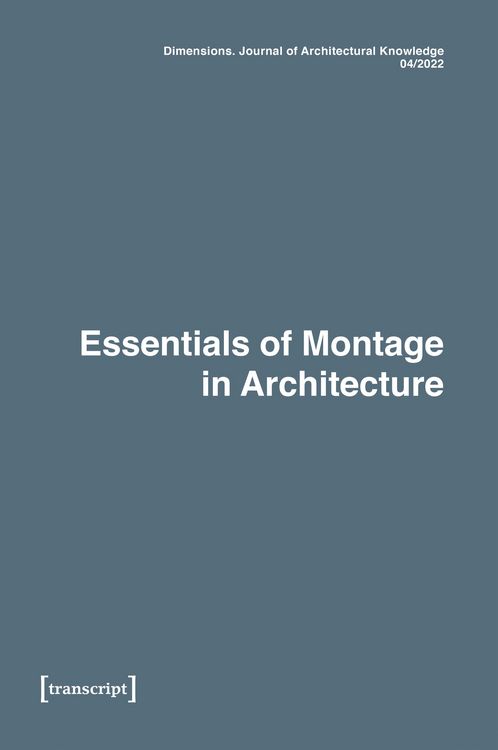 Produktbild: Dimensions. Journal of Architectural Knowledge
