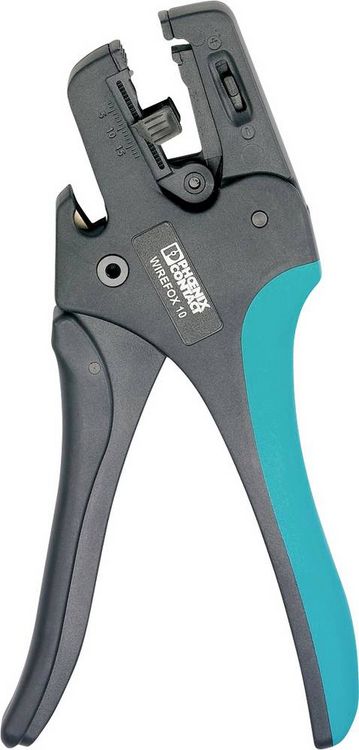 Produktbild: Phoenix Contact WIREFOX 10 1212150 Automatische Abisolierzange 0.02 bis 10 mm&sup2; 0.1 bis 3.7 mm