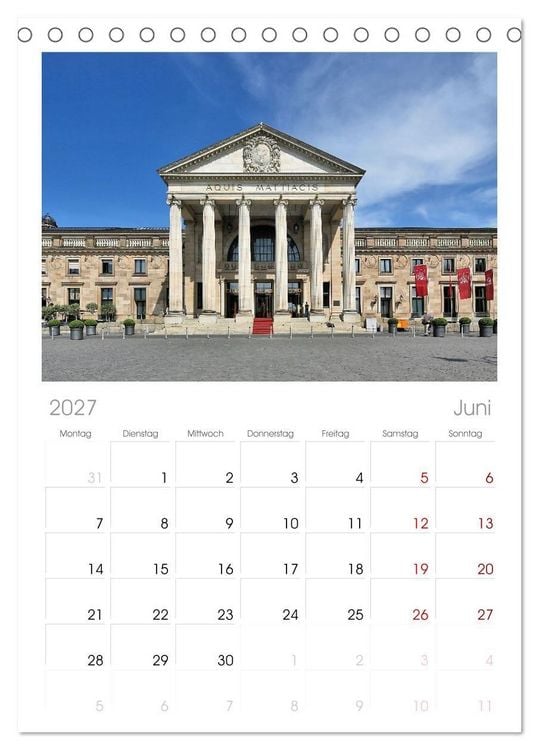 Produktbild: Tischplaner 2027 - Wiesbaden Blickwinkel anders (A5 Tischkalender zum Aufstellen) CALVENDO