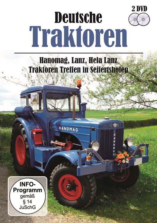 Produktbild: Deutsche Traktoren - Hanomag, Lanz, Hela Lanz - Traktorentreffen in Seifertshofen 
[2 DVDs]