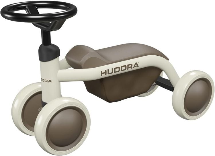 Produktbild: HUDORA 10911 - Laufrad Steppy 6 mocha, Lauflernrad für Kinder von 73-80 cm, Sitzhöhe: 22,5 cm