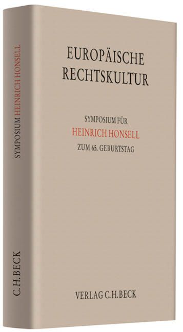 Produktbild: Europ&auml;ische Rechtskultur
