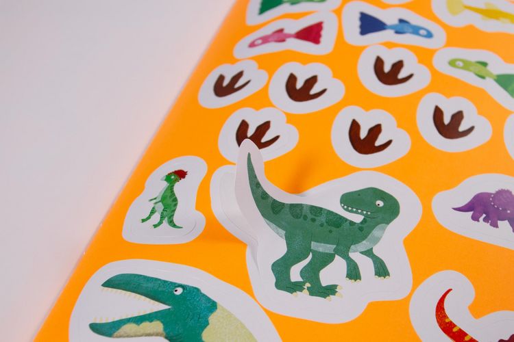 Produktbild: Meine Dino-Welt - R&auml;tselspa&szlig; mit Stickern