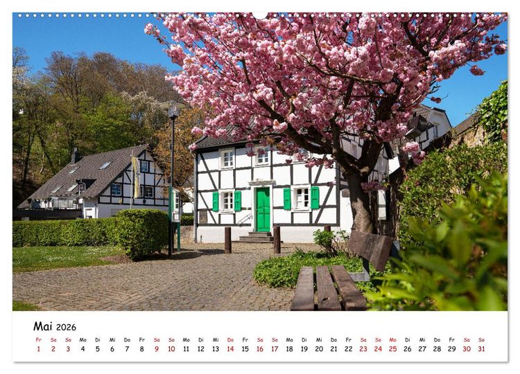 Produktbild: Heimat Entdecken - Odenthal im Bergischen Land (Wandkalender 2026 DIN A2 quer), CALVENDO Monatskalender