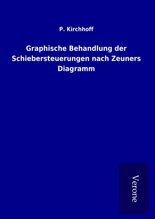 Produktbild: Graphische Behandlung der Schiebersteuerungen nach Zeuners Diagramm