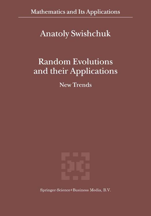 Produktbild: Random Evolutions and their Applications