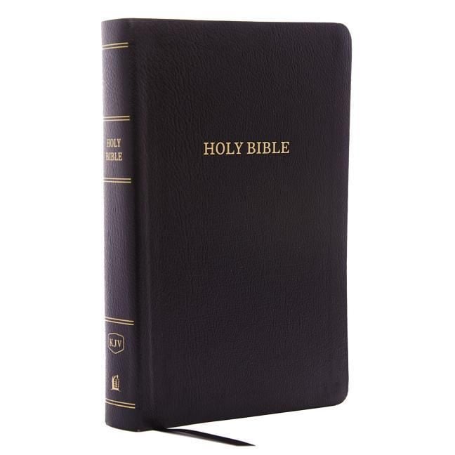 Produktbild: KJV Holy Bible: Personal Size Giant Print with 43,000 Cross References, Black Bonded Leather, Red Letter, Comfort Print (Thumb Indexed): King James Version