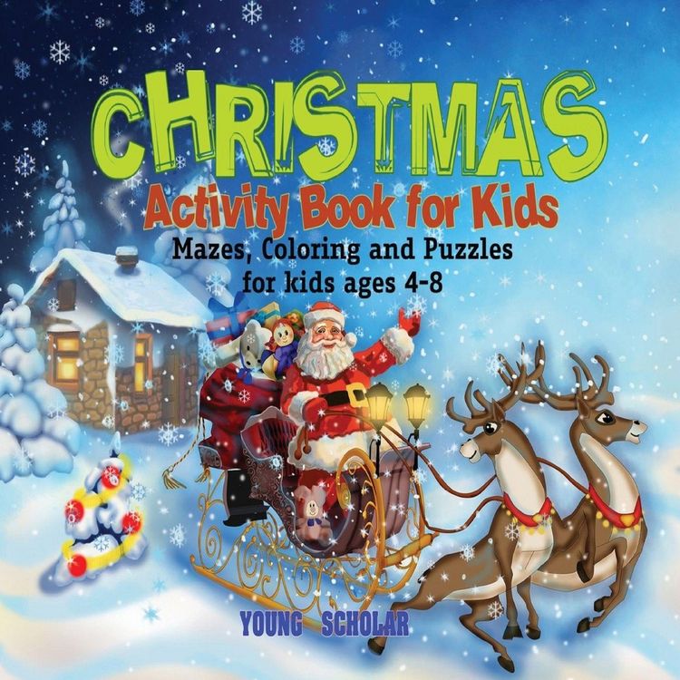 Produktbild: Christmas Activity Book for Kids
