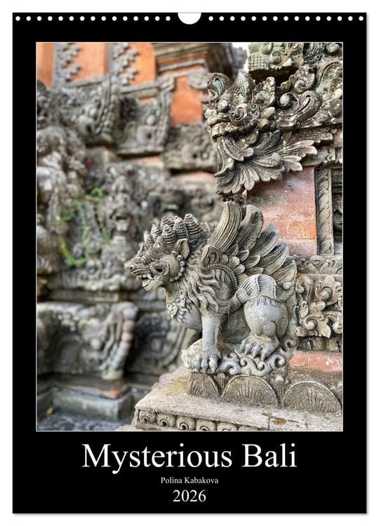 Produktbild: Mysterious Bali (Wall Calendar 2026 DIN A3 portrait), CALVENDO 12 Month Wall Calendar