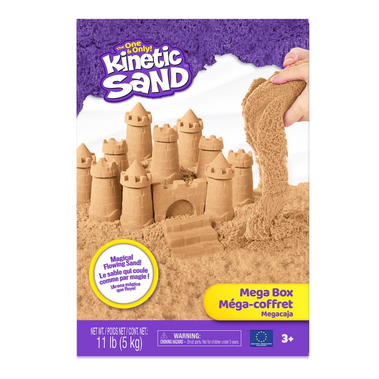 Produktbild: Kinetic Sand - 5 kg Nachf&uuml;llset Naturbraun