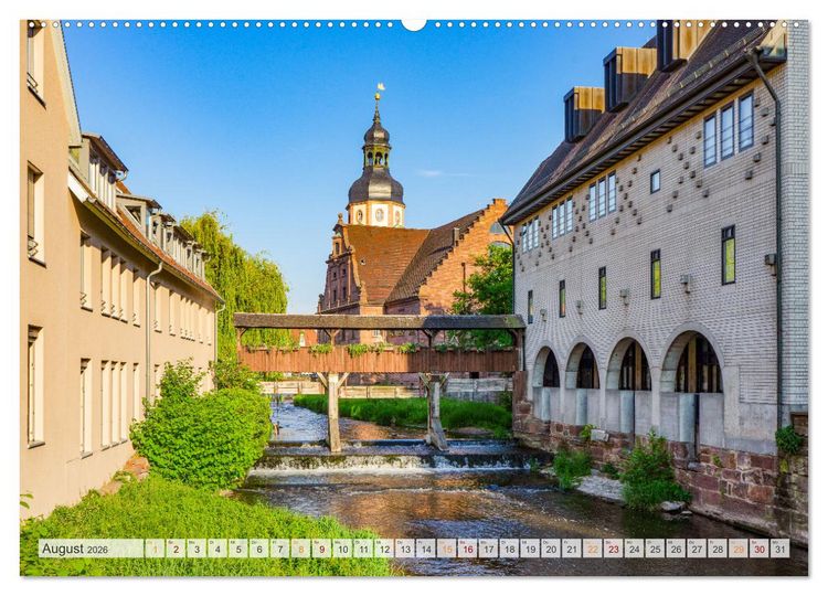 Produktbild: Ettlingen Impressionen (Wandkalender 2026 DIN A2 quer), CALVENDO Monatskalender