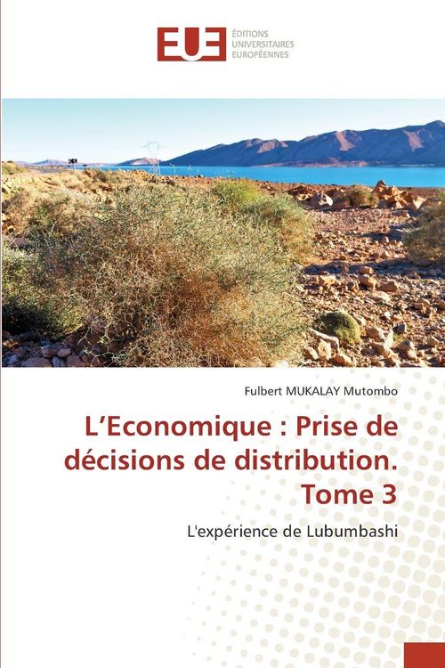 Produktbild: L'Economique : Prise de d&eacute;cisions de distribution. Tome 3