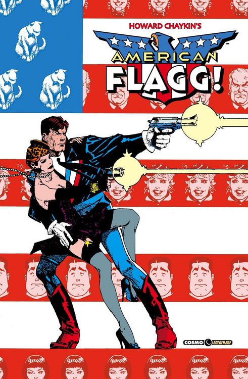 Produktbild: Moore, A: American Flagg!