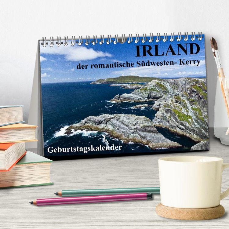 Produktbild: Irland - der romantische S&uuml;dwesten - Kerry (Tischkalender 2026 DIN A5 quer), CALVENDO Monatskalender