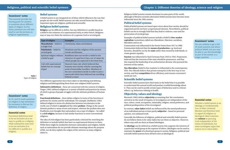 Produktbild: AQA A Level Sociology Beliefs in Society