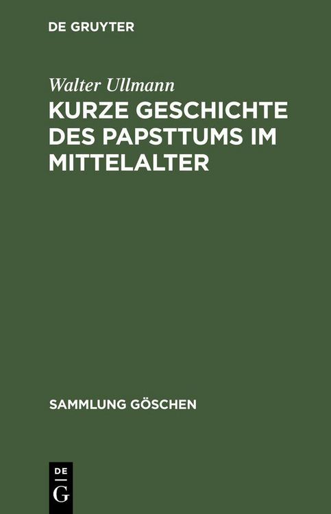 Produktbild: Kurze Geschichte des Papsttums im Mittelalter