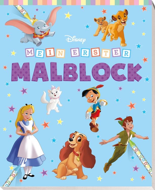 Produktbild: Disney: Mein erster Malblock