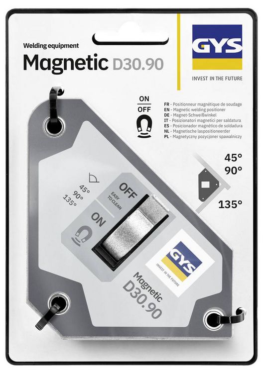 Produktbild: Toparc 044197 Winkelmagnet Magnet-Schwei&szlig;winkel MAGNETIC D30.90