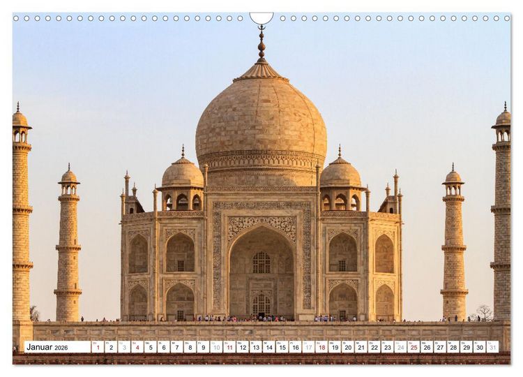 Produktbild: Faszination Indien (Wandkalender 2026 DIN A3 quer), CALVENDO Monatskalender